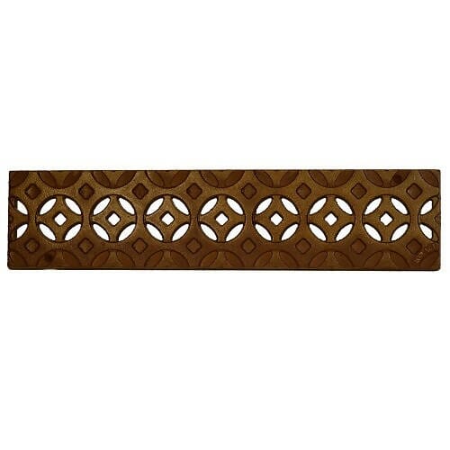 4" x 18" Interlaken Trench Grate Iron Age Designs