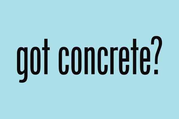 Show T-Shirt Concrete Decor Store Got Concrete - Blue Small