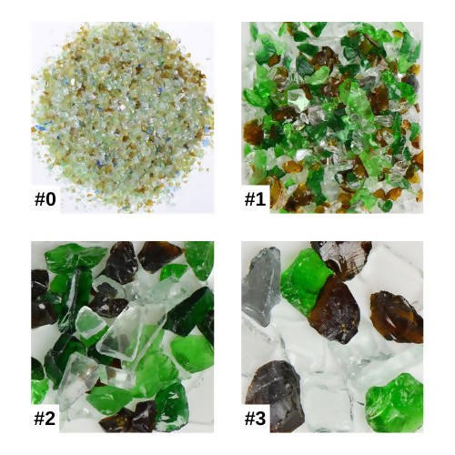 Earthtone Mix Terrazzo Glass American Specialty Glass