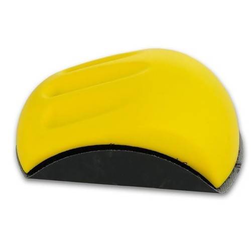 Hand Sanding Mouse - Foam Block for 5" Sand Paper Discs Concrete Countertop Solutions