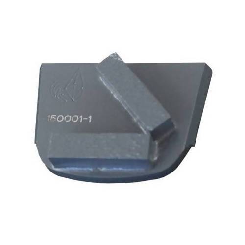 X-Series - Quick Change - Trapezoid Pad with Two Rectangular Segment Tooling for Concrete Concrete Polishing HQ