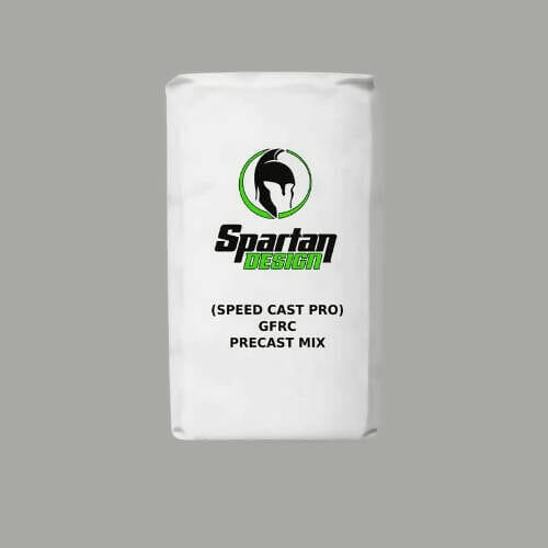 Speed Cast Pro - GFRC Mix Spartan Design Tiles Gray