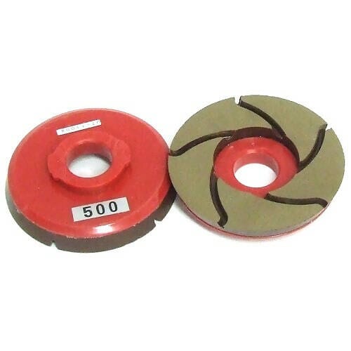 Turboshine Polishing Disc - Rigid - 3" Alpha Professional Tools 500-Grit