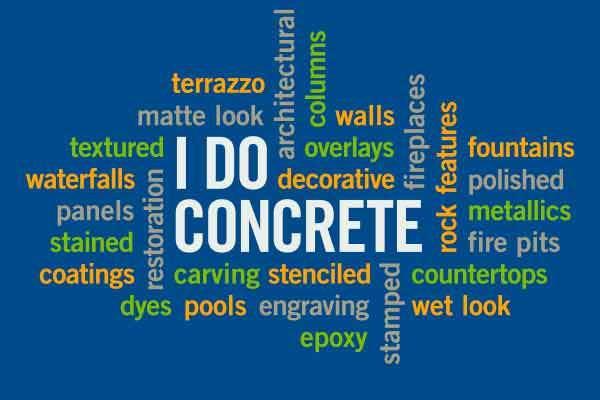 Show T-Shirt Concrete Decor Store I Do Concrete Small