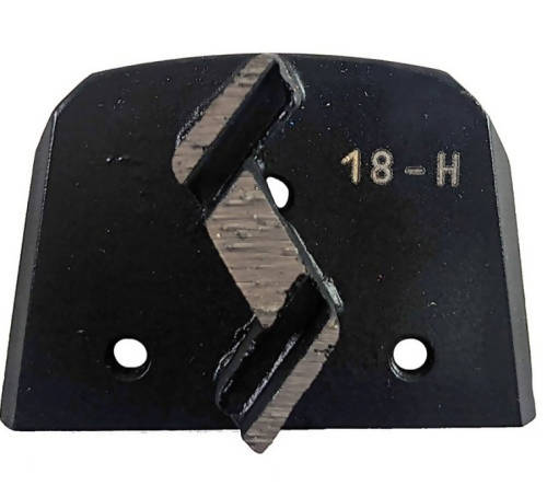 Slim Fit Diamond Tooling -Single S Segments - 15mm - 18/20 Grit Syntec Diamond Tools Hard Bond (Black)