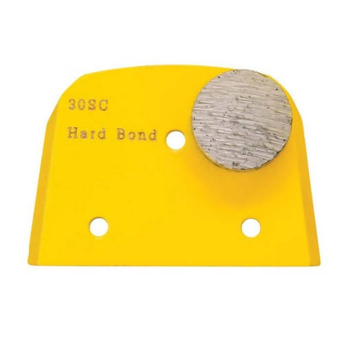 Slim Fit Diamond Tooling - Single Round Segments Syntec Diamond Tools Hard Bond (Yellow) 30 to 40 Grit