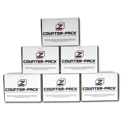 Z Counter-Pack Admixture Concrete Countertop Solutions 6-pack