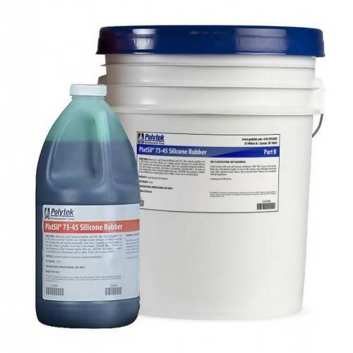 PlatSil 73-45 Silicone Rubber Polytek Development Corp 44-lb kit