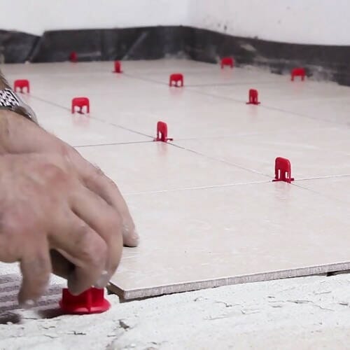 EZ Wedge Leveling System Designed for Edges and Corners Alpha Professional Tools