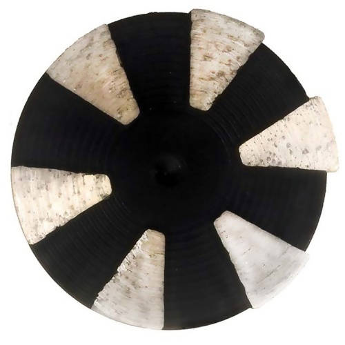 ITS Diamond Tooling - 3" 5-Segment Non Beveled Pucks - Extremely Hard Bond - 16/20 Grit Syntec Diamond Tools