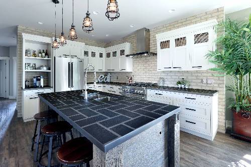 Herringbone Pattern - Adhesive-Backed Stencil supplies FloorMaps Inc.