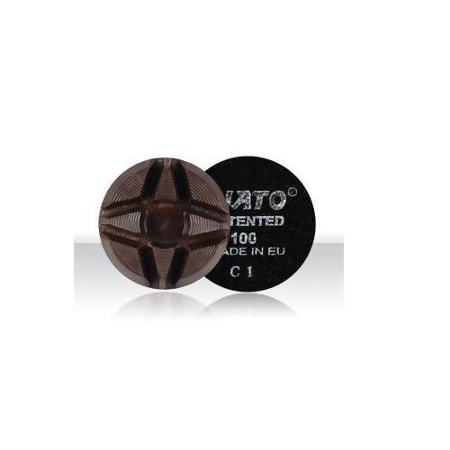 4" Nato Floor Polishing Disc with Velcro for Dry Floors Concrete Polishing HQ 100-grit