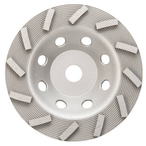 7" Spiral Cup Wheels - Silver Series Syntec Diamond Tools