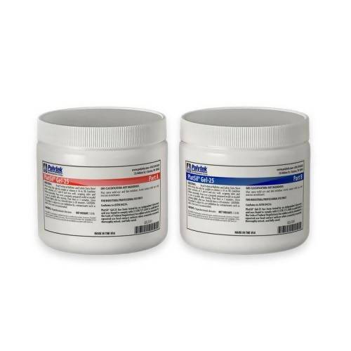 PlatSil Gel-25 Silicone Rubber Polytek Development Corp 2-lb kit
