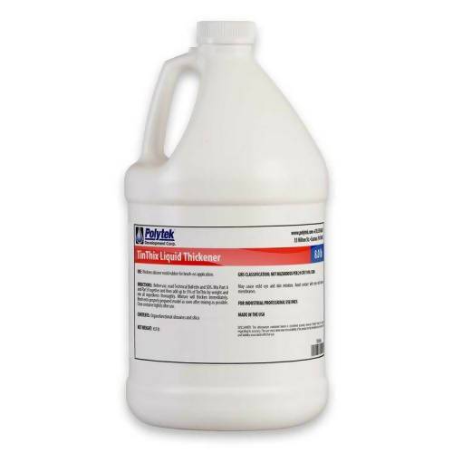 TinThix Liquid Thickening Agent Polytek Development Corp 8-lb unit