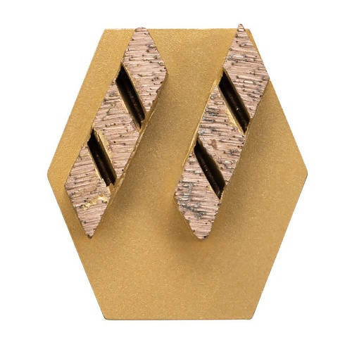 ITS Diamond Tooling - Double Rapida Segments - Long - 30/40 Grit Syntec Diamond Tools
