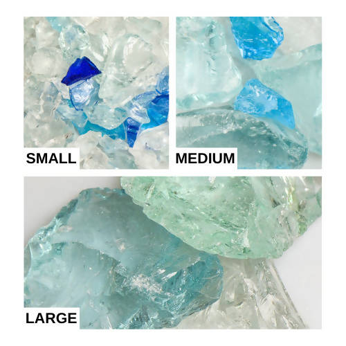 Caribbean Mix Landscape Glass American Specialty Glass