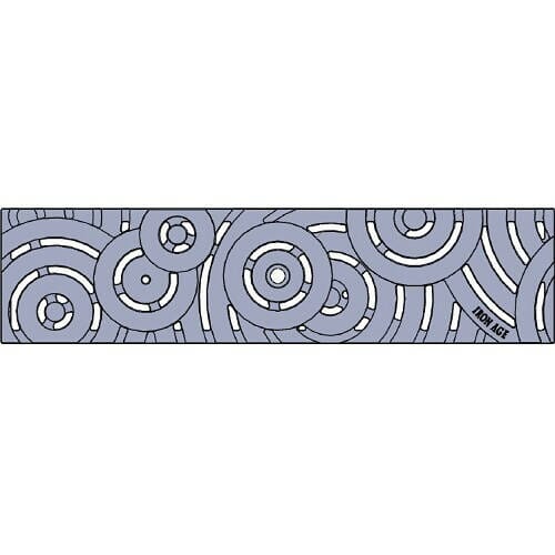 5" x 20" Oblio Trench Grate (Heel Proof) Iron Age Designs