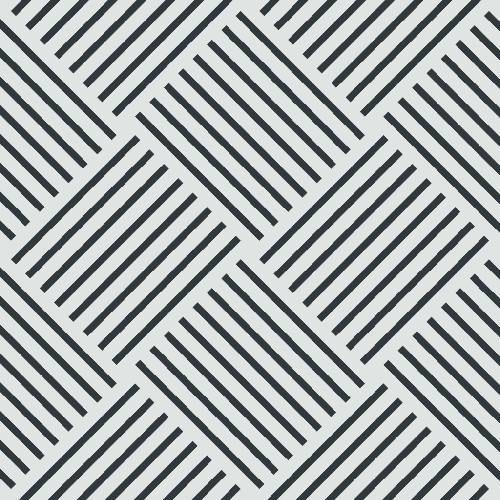 Basket Weave Line Pattern - Adhesive-Backed Stencil supplies FloorMaps Inc. Positive