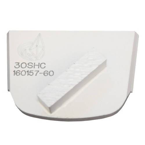 X-Series - Quick Change - Trapezoid Pad with One Rectangular Segment Tooling for Concrete Concrete Polishing HQ 30 Super Hard Concrete