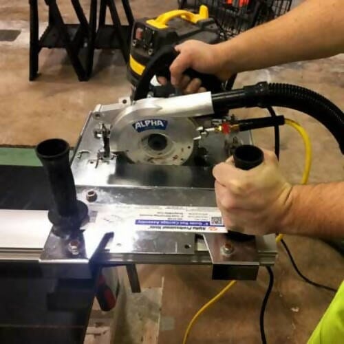 ESC-150/ESC-250 Electric Wet/Dry Stone Cutter - 6" Alpha Professional Tools