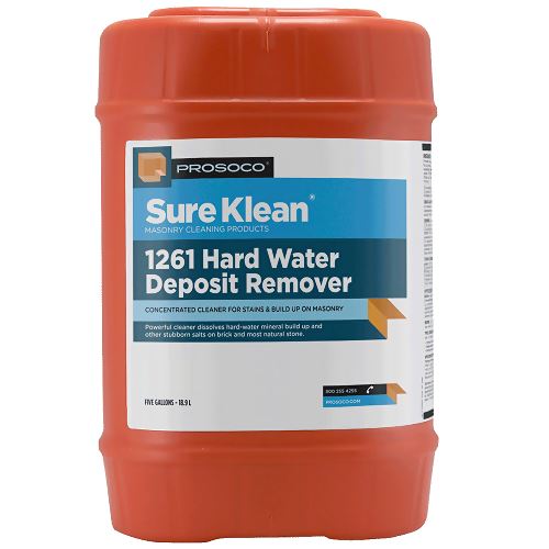 1261 Hard Water Deposit Remover - 5 Gallon Prosoco