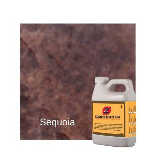 Z Aqua-Stain UV Concrete Countertop Solutions Sequoia 1 Quart