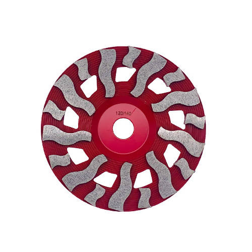 7" 18 Segment Premium Spiral Bi-Turbo Cup Wheel U.S. Saws
