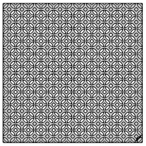 24" x 24" Interlaken Catch Basin Grate Iron Age Designs