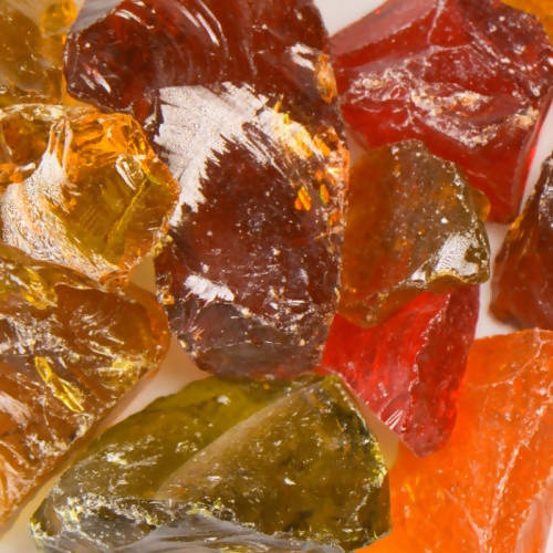 Sunshine Mix Landscape Glass American Specialty Glass 1 Pound Medium