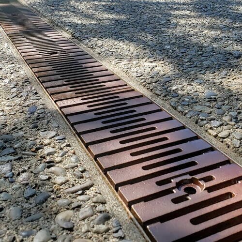 5" x 20" Kurf Trench Grate (Heel Proof) Iron Age Designs