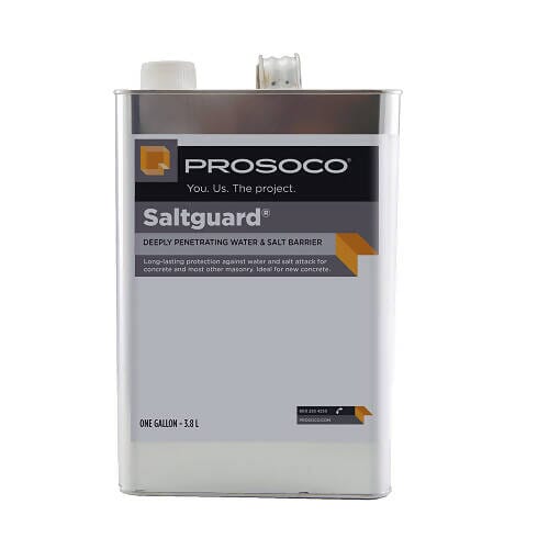 Saltguard - Deeply Penetrating Water and Salt Barrier Prosoco 1 Gallon - Case Price