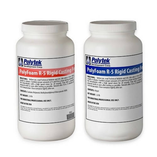 PolyFoam R-5 Casting Foam Polytek Development Corp 4-lb kit