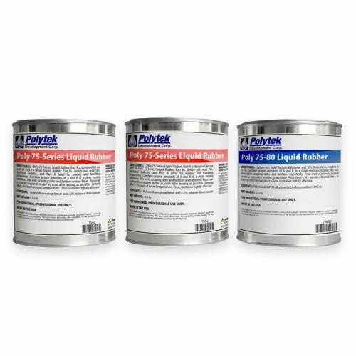 Poly 75-80 Liquid Rubber Polytek Development Corp 6-lb kit