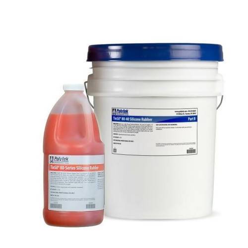 TinSil® 80-40 Silicone Rubber Polytek Development Corp 44-lb Kit