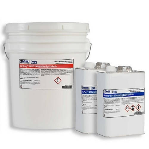 PolyPoxy 5008-2 Laminating Epoxy Polytek Development Corp 55-lb kit