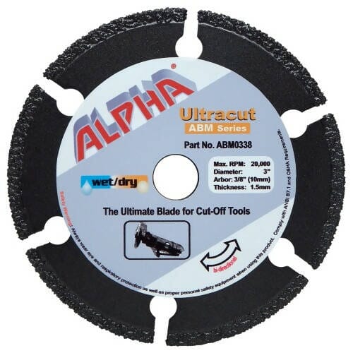 Ultracut ABM Series Blade Alpha Professional Tools 3"