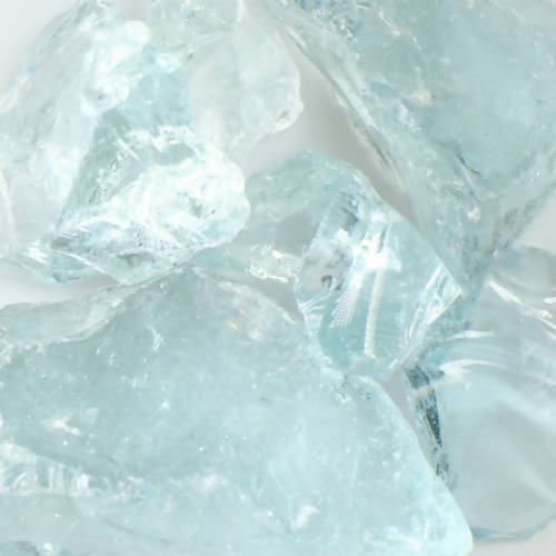 Crystal Teal Landscape Glass American Specialty Glass 1 Pound Medium