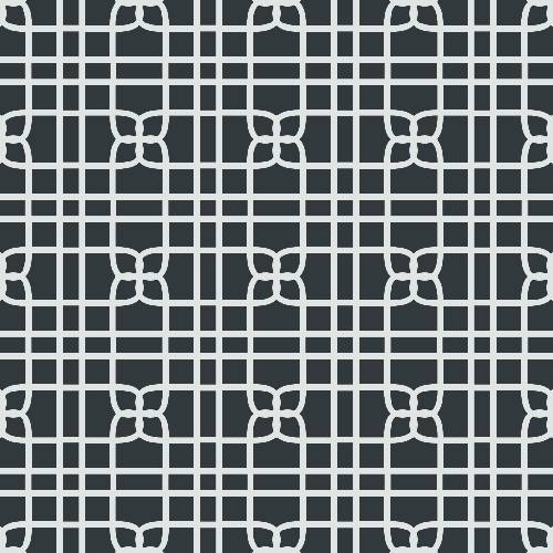 Knit Tile Pattern - Adhesive-Backed Stencil supplies FloorMaps Inc. Negative