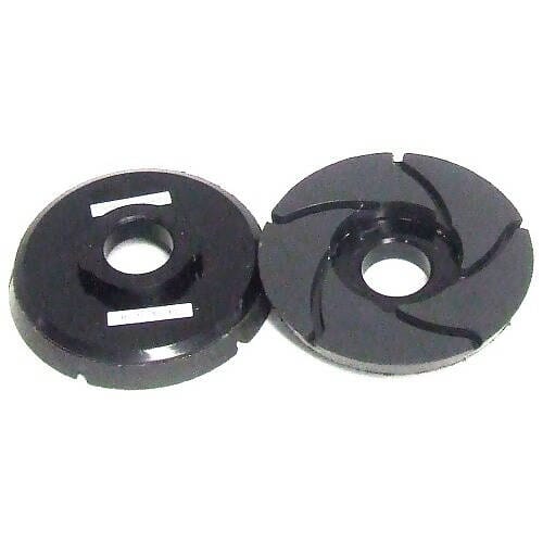 Turboshine Polishing Disc - Rigid - 3" Alpha Professional Tools Buff - Black