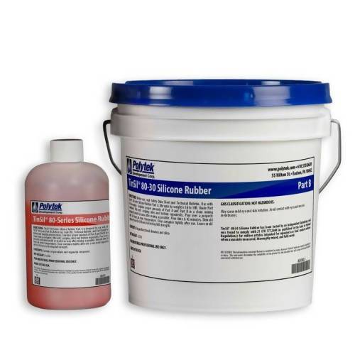 TinSil® 80-30 Silicone Rubber Polytek Development Corp 9-lb Kit