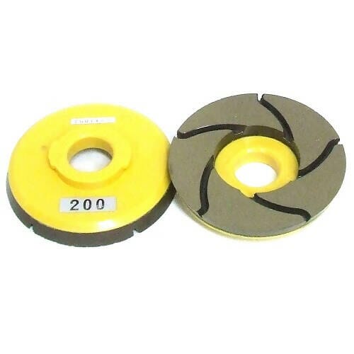 Turboshine Polishing Disc - Rigid - 3" Alpha Professional Tools 200-Grit