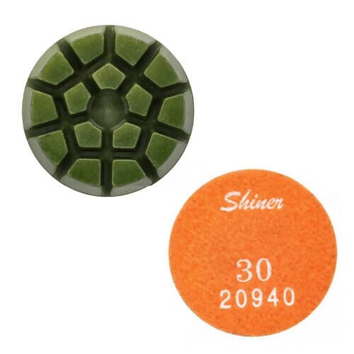 3” Shiner Resin Pucks Syntec Diamond Tools
