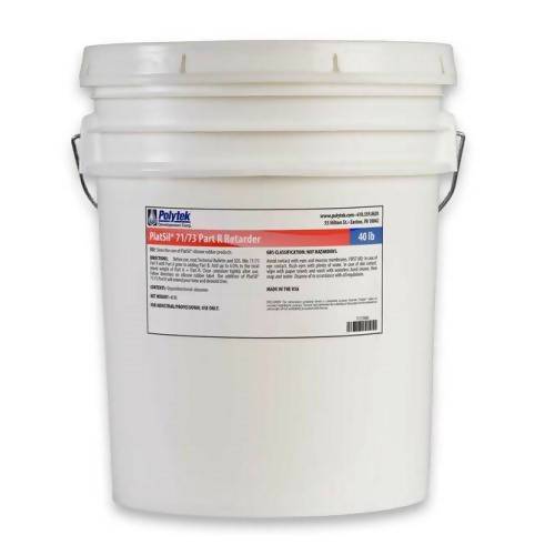PlatSil® 71/73 Part R Retarder Polytek Development Corp 40-lb unit