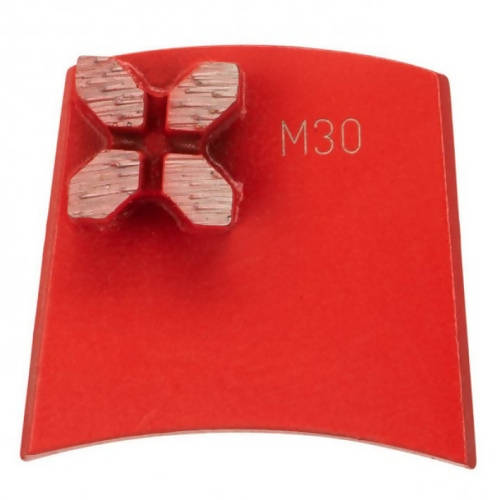 Fast Change - Single X Segments Syntec Diamond Tools Medium (Red) 30 to 40 Grit