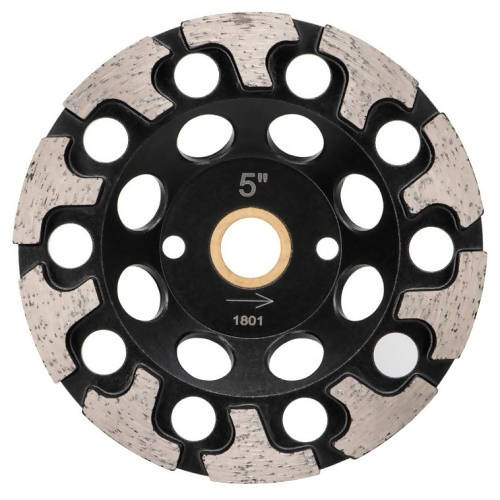 5" T Seg Cup Wheels - 10 Segments Syntec Diamond Tools