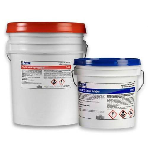 Poly 74-55 Liquid Rubber Polytek Development Corp 40-lb kit