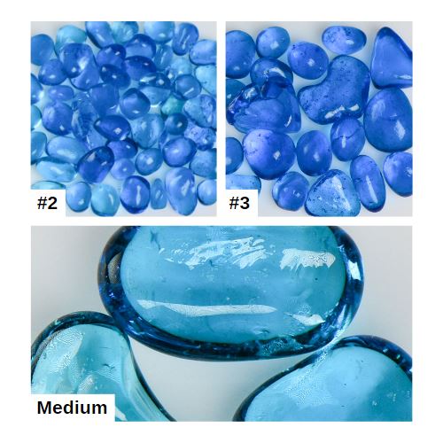 Blue Raspberry Jelly Bean Glass American Specialty Glass