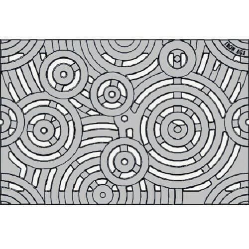 12" x 18" Oblio Trench Grate Iron Age Designs