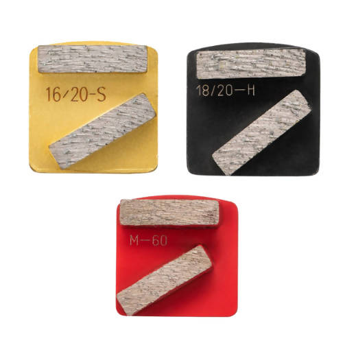 Uni Lock Diamond Tooling - Double Diamond Segments Syntec Diamond Tools